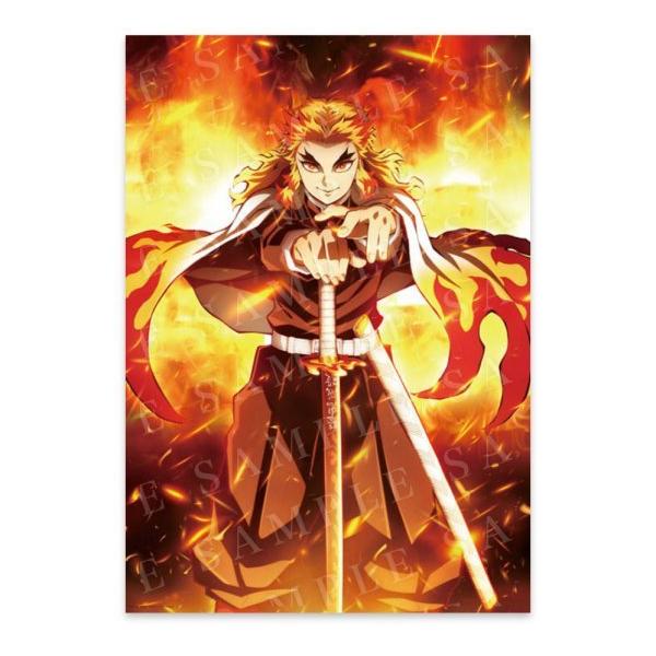 【正規品】鬼滅の刃 劇場公開ロングラン記念 B2ノンクレジットキービジュアルポスター ティザー