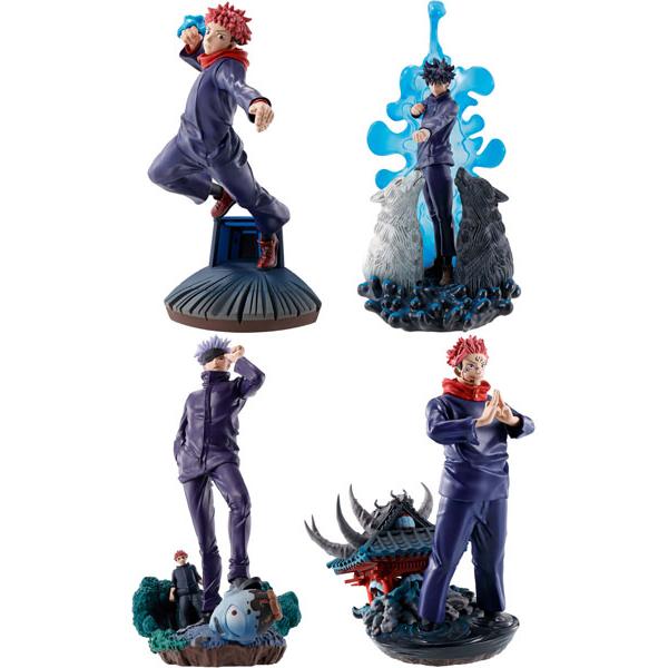 プチラマシリーズ 呪術廻戦 卓上領域展開 壱號 4個入りBOX[メガハウス]