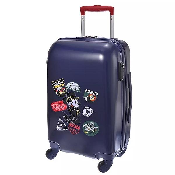 ディズニーストア限定 ミッキー スーツケース S Travel With Mickey Sm スマイルマイル 通販 Yahoo ショッピング
