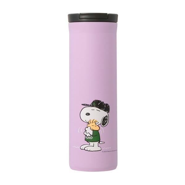スターバックス　PEANUTS ステンレスボトル パープル 473ml スターバックス 2025 PEANUTS ステンレスボトル パープル 473ml