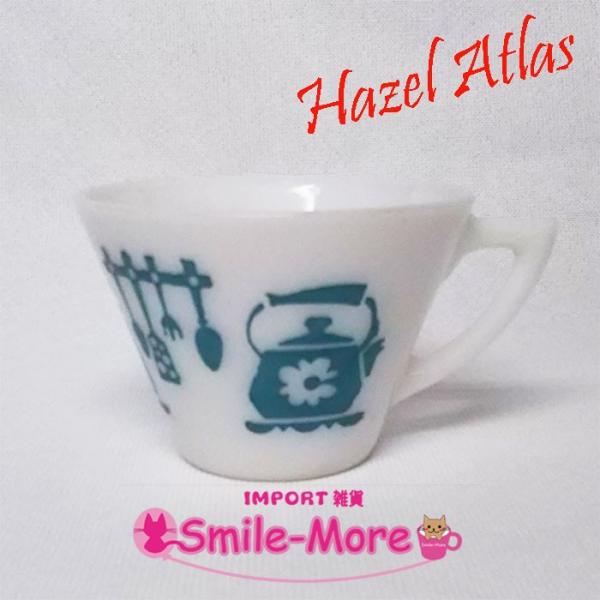 ヘーゼルアトラス　キッチンエイド Hazel Atlasヘーゼルアトラス・カントリー風キッチンエイド カップのみ