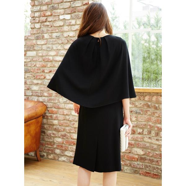 2点セット ケープ ワンピース パーティー ドレス 結婚式 大きいサイズ お呼ばれ 二次会 フォーマル 袖あり 膝丈 服 春 秋 冬 代 30代 40代 50代 Yimo165 Buyee Buyee Japanese Proxy Service Buy From Japan Bot Online