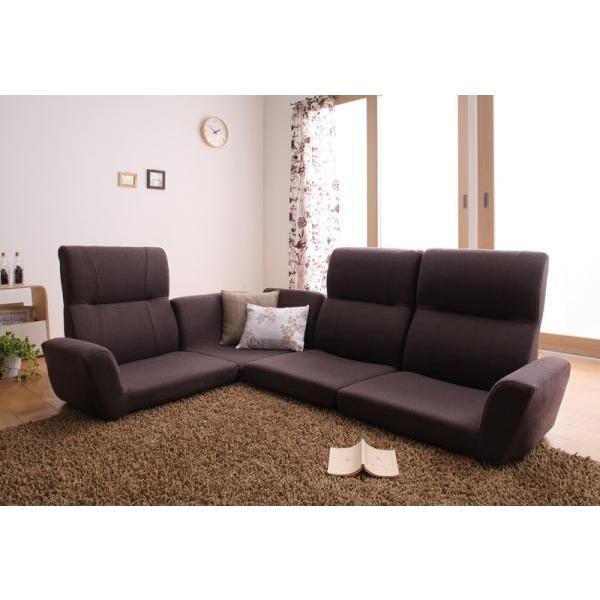 �u���E�� �t���A�R�[�i�[�\�t�@ cozy �R�W�[ 1P+2P+�R�[�i�[