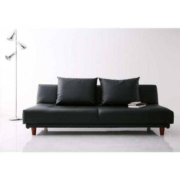 【コンテナ保管】【福岡市限定】ソファベッド ラルグ LARG ブラック ブラック ソファベッド LARG ラルグ : スマイルポケット - 通販