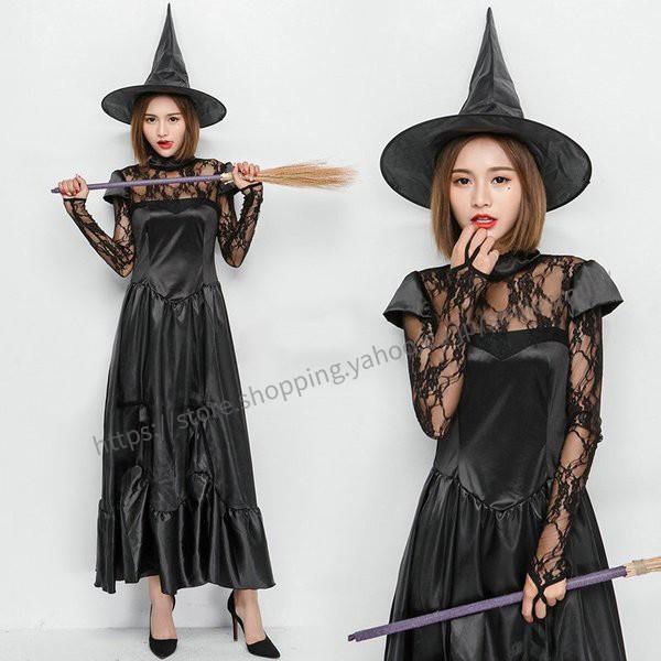 コスチューム 魔女 ハロウィン ウィッチ コスプレ 仮装 巫女 コスプレ衣装 魔法少女 デビル 悪魔 コスプレ Halloween ワンピース 黒 ステージ衣装 Wudm Cplmf074 Aster 通販 Yahoo ショッピング