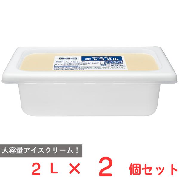 他サイト： [アイス] ハーゲンダッツ 業務用 2L キャラメル 2L×2個の商品画像