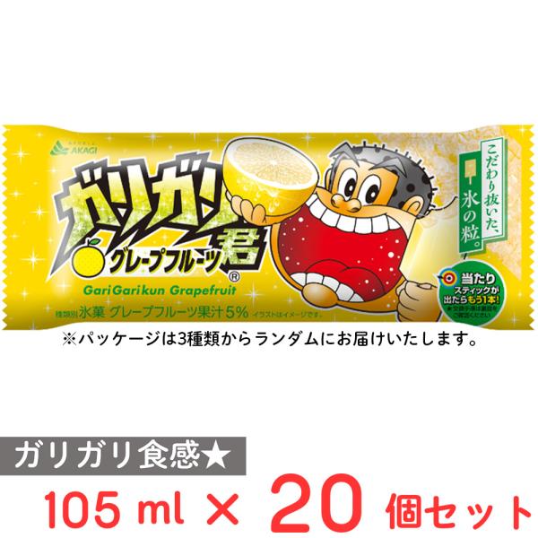 ガリガリ君 [アイス] 赤城乳業 ガリガリ君グレープフルーツ 105ml×20個