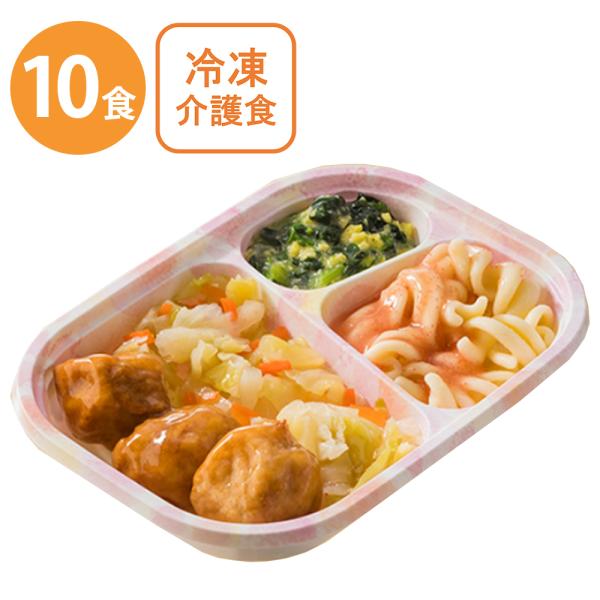 [冷凍] 日東ベスト ホスピタグルメセットN チキンの照焼き風 165g×10個