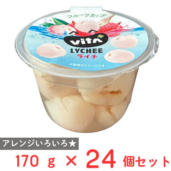 [冷蔵] ALTEX ビタプラス ライチ Vita+ 170g×24個