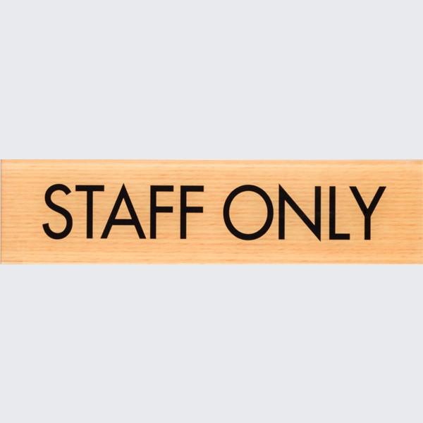 STAFF ONLY ؖڒ [v 45×180mm W \ [v[g hAv[g 