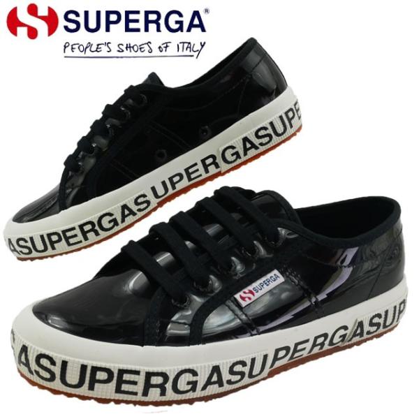 XyK SUPERGA Xj[J[ fB[X 2750 COTTRANSPLETTERINGW [Jbg ubN  S00GT70