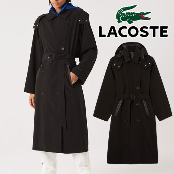 LACOSTE ラコステ メモリー素材 3WAY スプリングコート サイズ3 黒 smw_i08-bf4478l