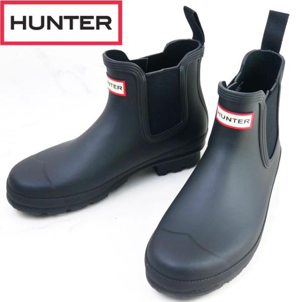 HUNTER（ハンター） メンズ レインブーツ オリジナルチェルシー 防水