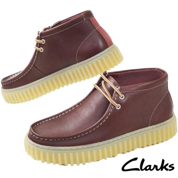 Clarks（クラークス） 爆買 厚底 メンズ 663J トーヒル ハイ チャン