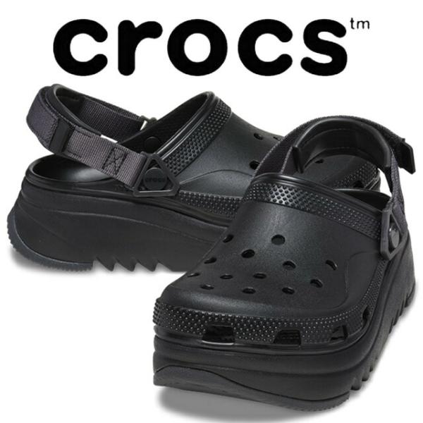 crocs（クロックス） 爆買 厚底 クロッグサンダル レディース ハイカー