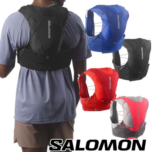 サロモン ランニングベスト メンズ LC2464300 LC2464400 LC2464500 LC2464700 ADV SKIN 12 フラスク付 レディース 12L トレイルランニング トレラン マラソン