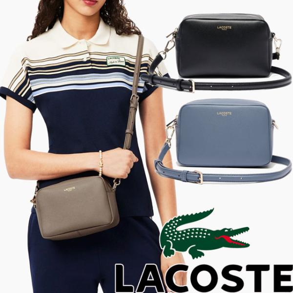 LACOSTE ラコステ　レザー　ショルダーバッグ 楽天市場】ラコステ バッグ レディース オリジンクロコ トップグレイン