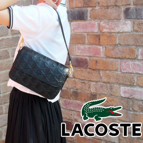 LACOSTE 爆買 ラコステ ショルダーバッグ レディース NF4712