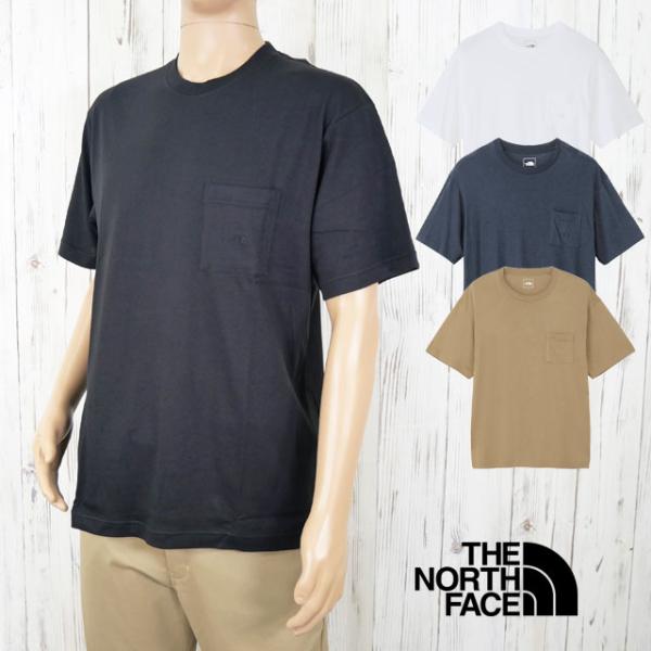 ザ・ノース・フェイス Tシャツ メンズ NT32547 ショートスリーブスモールロゴポケットティー レディース トップス アパレル 半袖 ロゴ ワンポイント 丸首 白 服