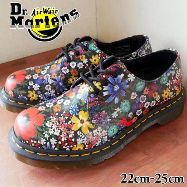 限定 クーポン10% Dr.Martens ドクターマーチン 花柄3ホール - 通販