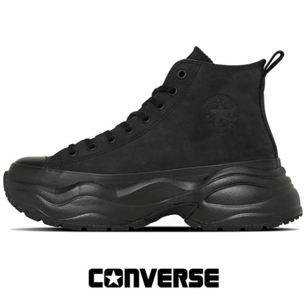 黒　スニーカー CONVERSE コンバース オールスター 100 ゴアテックス ジップ ハイ ALL