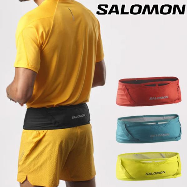 サロモン パルス ユニセックス ベルト メンズ ランニングポーチ バッグ レディース ウエストポーチ ジョギング スポーツ SALOMON LC2179800 レッド LC2180000