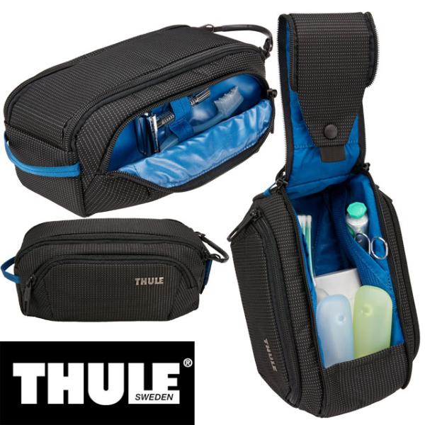 送料無料 トラベルポーチ メンズ レディース AW 秋冬 新作 秋新作 冬新作 人気 流行 定番 2026 スーリー Thule 3205266 吊り下げ トイレタリーバッグ ハンギングポーチ メイクポーチ 洗面用具 収納ポーチ 小物入れ 旅行 出張 合宿 アウトドア キャンプ 黒 THULE（スーリー） トラベルポーチ 吊り下げ トイレタリーバッグ