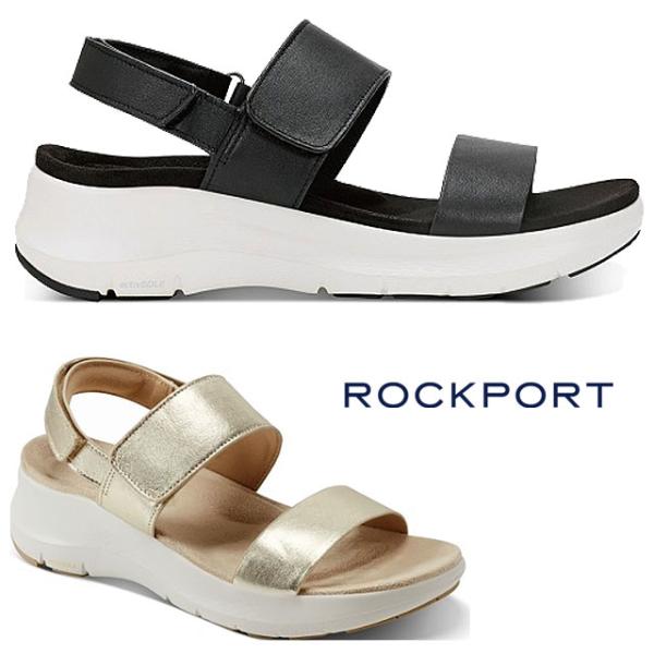 送料無料 サンダル レディース SS 春夏 新作 夏新作 秋新作 人気 流行 定番 2025 ロックポート ROCKPORT RMF-S25S29M RMF-S25S31M 厚底 クエラ スポーツサンダルス オフィス カジュアルトラップサンダル 本革 レザーサンダル ブラック ゴールド smw_t16-s4777-4778