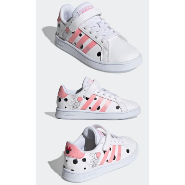 アディダス Adidas ミニー コラボ キッズ スニーカー 女の子 子供靴 キッズシューズ ジュニア 白 ホワイト ミニーちゃん ローカット ベルクロ Fz3241 Buyee Buyee Jasa Perwakilan Pembelian Barang Online Di Jepang