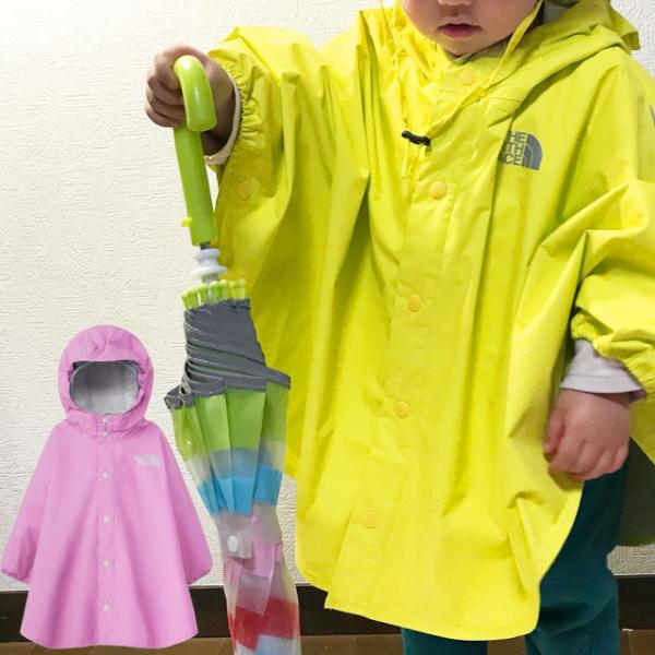 【美品】THE NORTH FACE/ピンク/ポンチョ/レインコート/雨具 美品】THE NORTH FACE/ピンク/ポンチョ/レインコート/雨具