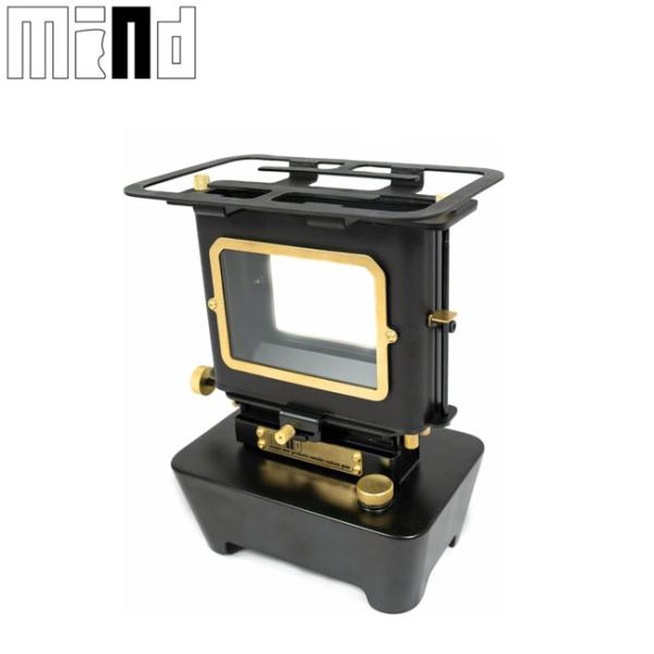 mind マインド IRON STOVE アイロンストーブ Black 【 オイルヒーター 照明 調理 暖房 レトロ コンパクト パラフィンオイル 灯油 キャンプ アウトドア 】