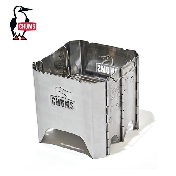 CHUMS チャムス Booby Face Folding Fire Pit M ブービーフェイスフォールディングファイアピットM CH62-1804 【 アウトドア キャンプ 焚火台 焚き火台 】
