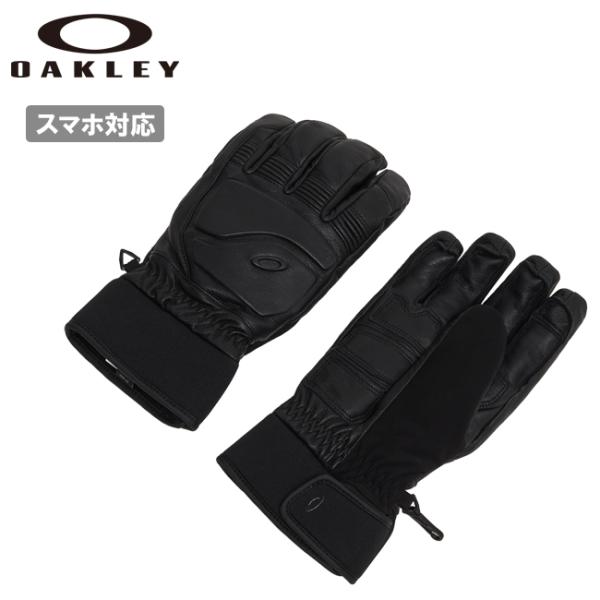 2026 OAKLEY オークリー Peak Leather Gloves ピークレザーグローブズ FOS901654 【 スノーボード タッチスクリーン スマホ対応 防水 防風 アウトドア 手袋 】