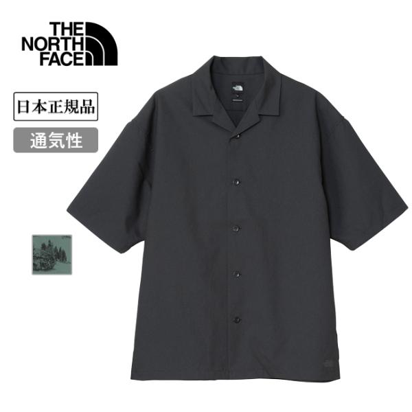 美品 ノースフェイス ショートスリーブアロハベントシャツ NR22532 THE NORTH FACE（ザ ノースフェイス） S/S Aloha Vent Shirt ショート