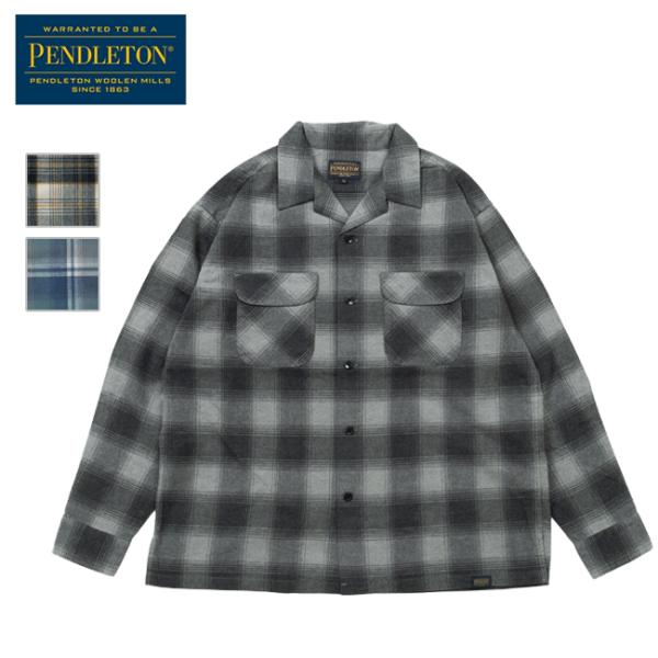 PENDLETON ペンドルトン Open Collar Shirt オープンカラーシャツ 5475