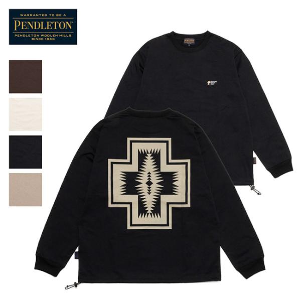 PENDLETON ペンドルトン Back Print LS Tee バックプリントロングスリーブティー 6475-5021 【 トップス 長袖 ロンT ポリエステル 吸水速乾 アウトドア 】