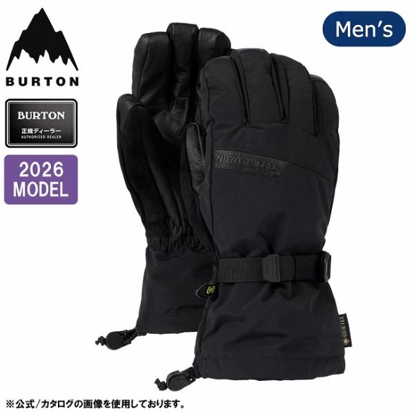 2026 BURTON バートン Men's GORE-TEX Deluxe Gloves メンズゴアテックスデラックスグローブ 189941 【 メンズ スノーボード スノボ スノボー アウトドア 手袋 防水 撥水加工 防風 保温  日本...