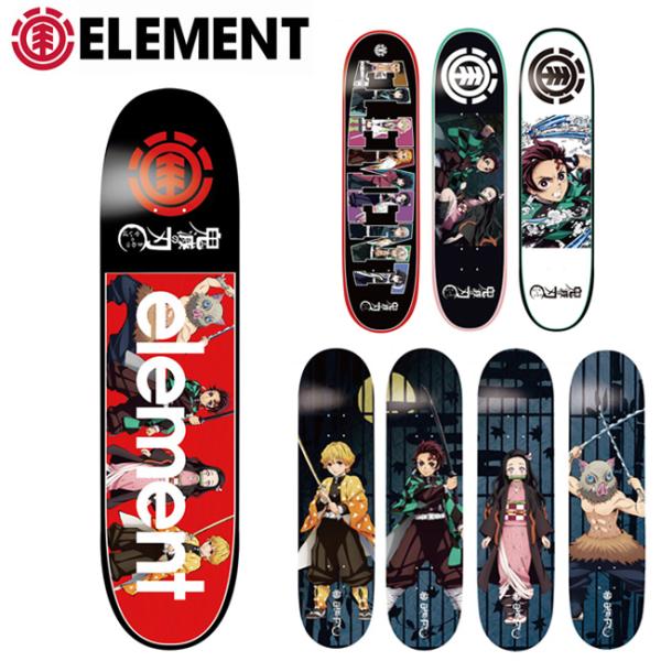 ELEMENT エレメント 鬼滅の刃 スケートボードデッキ BB027 
