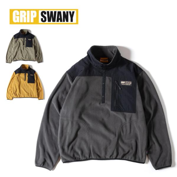 GRIP SWANY（グリップスワニー） POLARTEC FLEECE PULLOVER ポーラ 