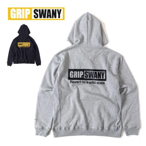 GRIP SWANY グリップスワニー GS ロゴ スウェットパーカー GRIP SWANY（グリップスワニー） GS SWEAT PARKA スウェットパーカ GSC