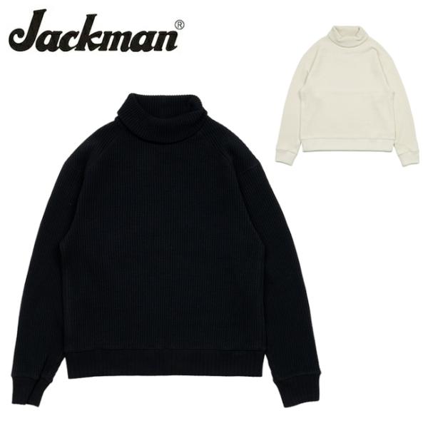 Jackman（ジャックマン） Waffle Highneck ワッフルハイネック JM7468