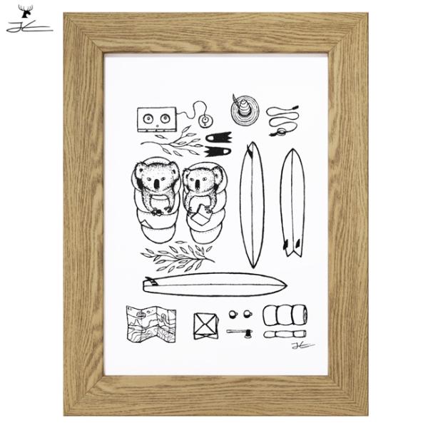 JONAS CLAESSON ジョナスクレアッソン CAMPING KOALAS キャンピング