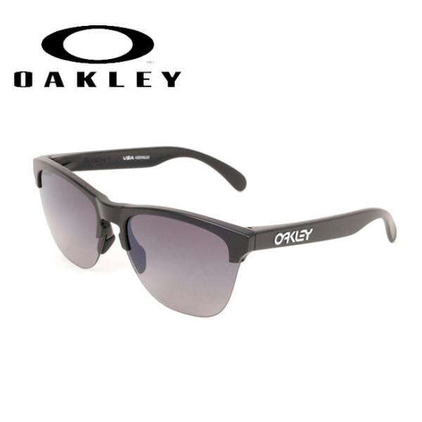 オークリーフロッグスキン Frogskins™ Lite Prizm Sapphire Lenses, Matte Black Frame