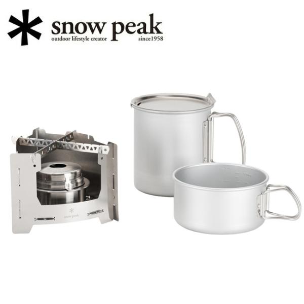 スノーピーク 火焔ストーブ コーエン クッカーセット(BS-010CS) snow peak Snow Peak スノーピーク 火焔ストーブコーエン
