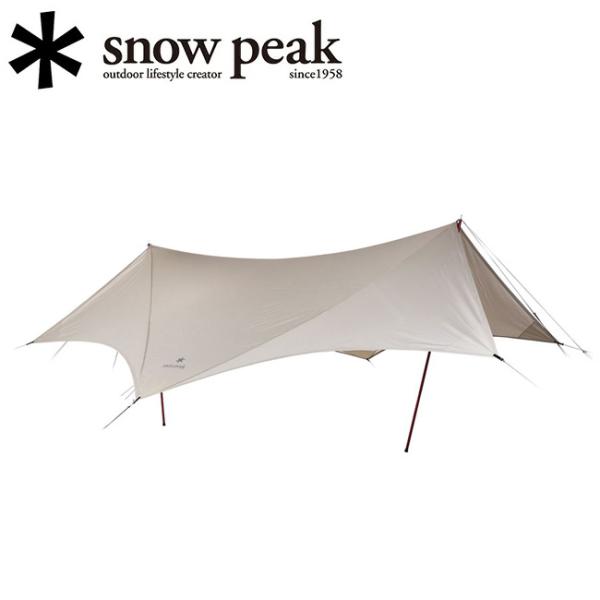 【極美品】スノーピーク_ヘキサエヴォ Pro.アイボリー TP-260IV snow peak（スノーピーク） HDタープ ヘキサエヴォ Pro. アイボリー TP