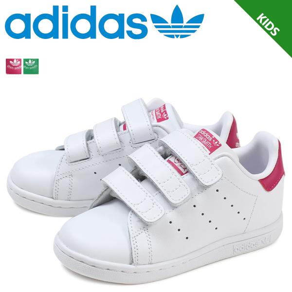 adidas アディダス スタンスミス ベルクロ スニーカー ベビー キッズ STAN SMITH CF I B32704 M20609 靴 ホワイト 白 /【Buyee】 \