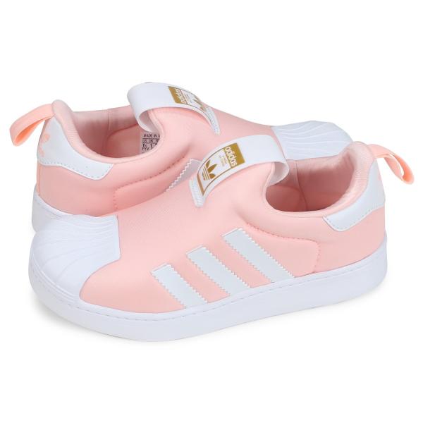 アディダス オリジナルス Adidas Originals スーパースター スニーカー スリッポン キッズ Superstar 360 C Db21 ピンク Buyee 日本代购平台 产品购物网站大全 Buyee一站式代购 Bot Online
