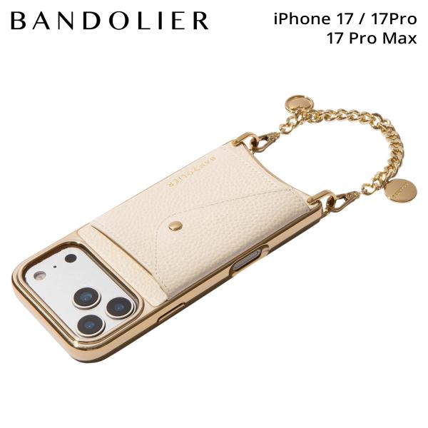 BANDOLIER バンドリヤー iPhone17 17Pro 17Pro Max スマホケース アイフォン マヤ アイボリー メンズ レディース MAYA IVORY アイボリー 12MAY1001