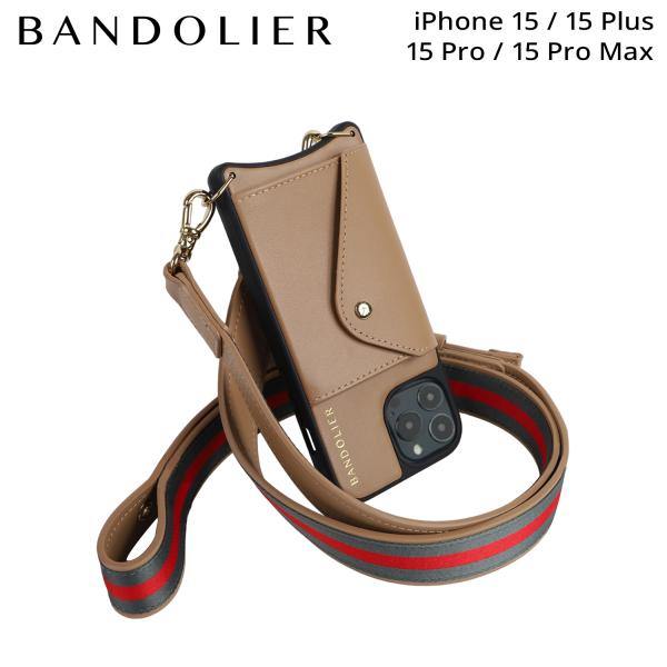 BANDOLIER バンドリヤー スマホショルダー スマホケース iPhone15 15Pro 15 Pro Max 15 Plus 14KIM