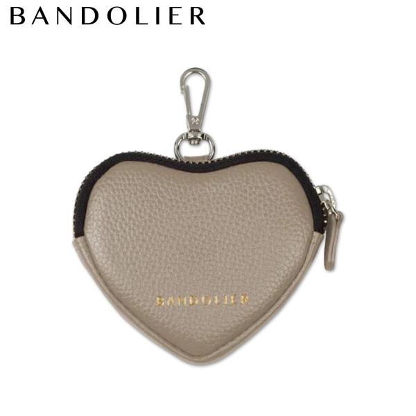 BANDOLIER バンドリヤー ポーチ 小物入れ レザー 小さめ 薄型 ミニハート メンズ レディース ベージュ 66SHR BANDOLIER（バンドリヤー） ポーチ 小物入れ レザー 小さめ 薄型 ミニ